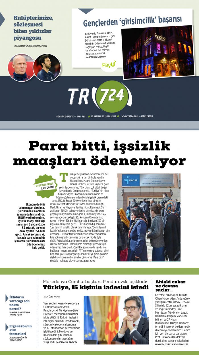 Tr724 egazete 13-06-2019