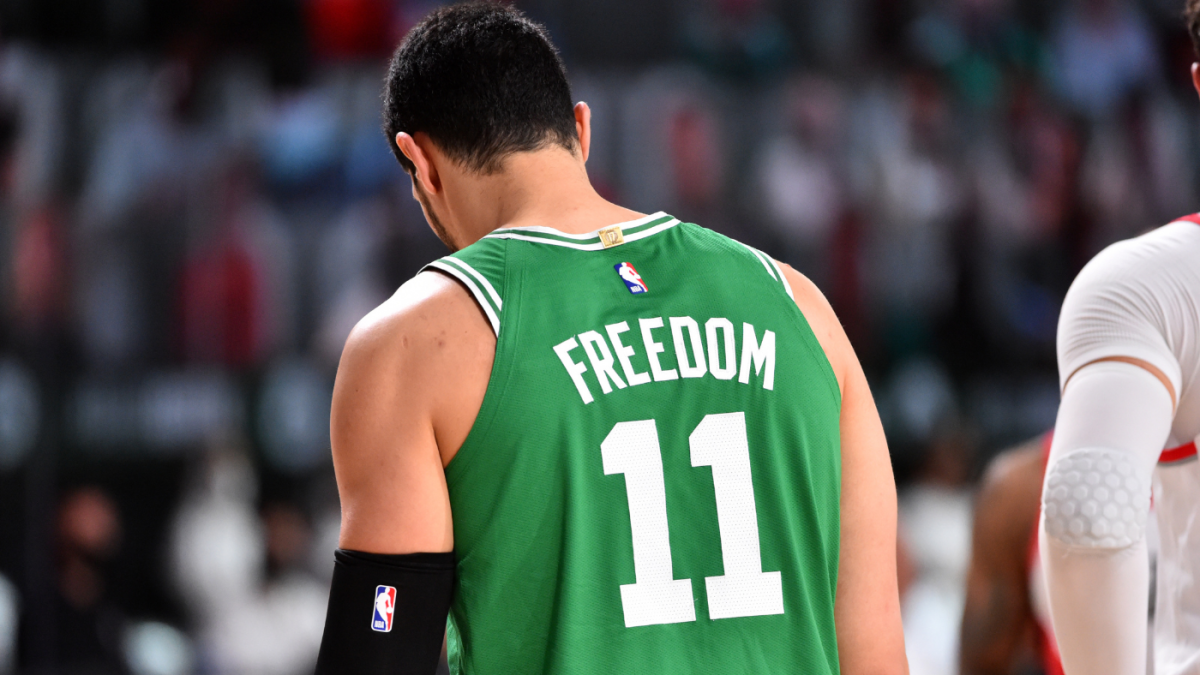 NBA Retweet on X: Enes Kanter Freedom previews his new jersey and