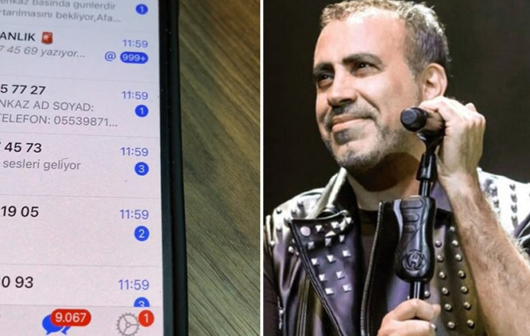 Haluk Levent telefonuna yağmur gibi yağan mesajları paylaştı: ‘Çaresiz kalırsın bazen’