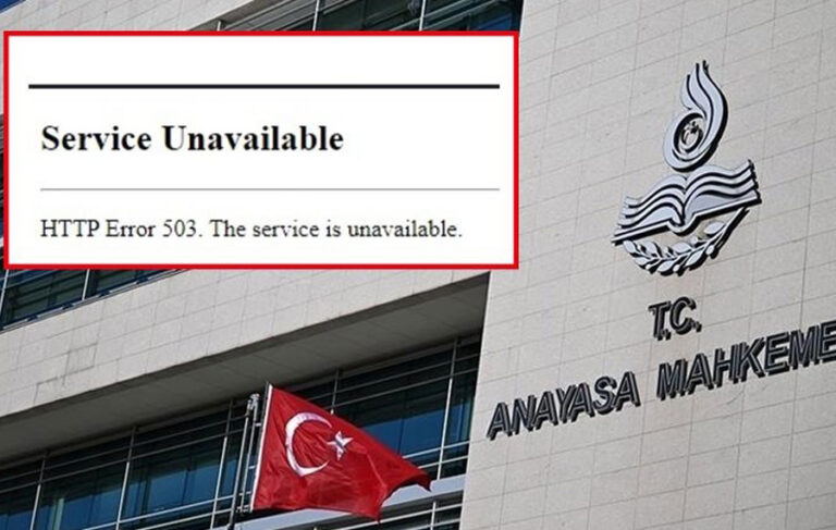 AYM’nin web sitesine erişilemiyor: İletişim Başkanlığı’nın bazı yetkilerini iptal emişti