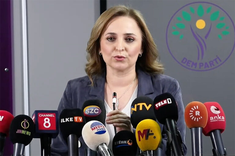 DEM Parti Sözcüsü Doğan: “Öcalan hazır, siyaset hazır; devlet hazır mı?”