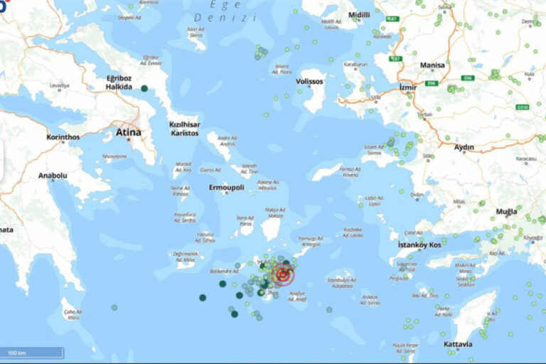AFAD: ”Ege Denizi’nde 400’den fazla deprem gerçekleşti”